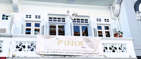 Finix store front balcony Keong Saik Road Chinatown 