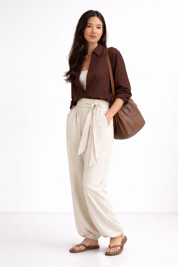 RYÚ Drop-V Seamless Collar Shirt - Espresso