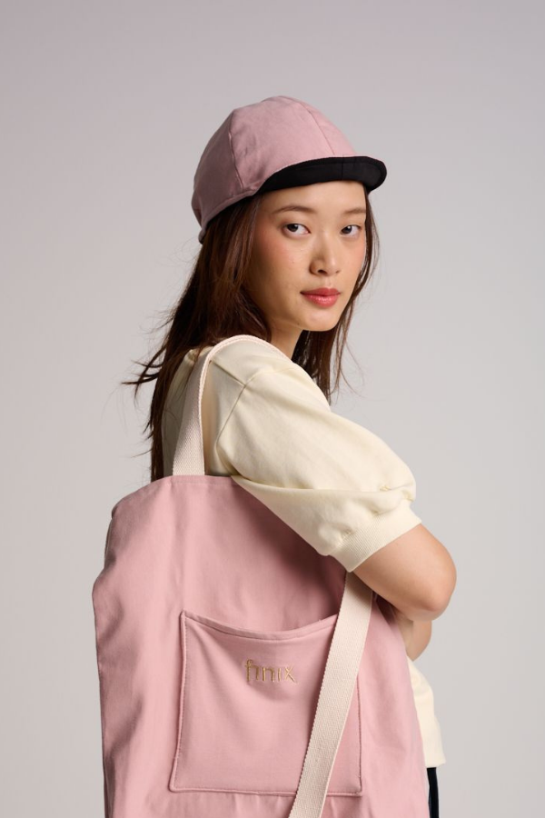 Finix x Re-store Reversible Folk Cap - Dusty Pink