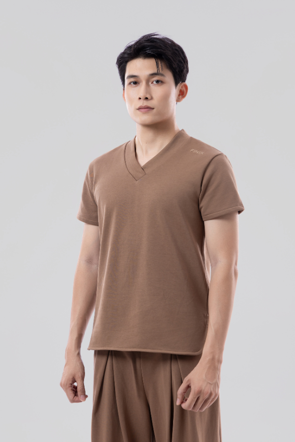 The ESSENCE Juban Tee - Mocha Brown