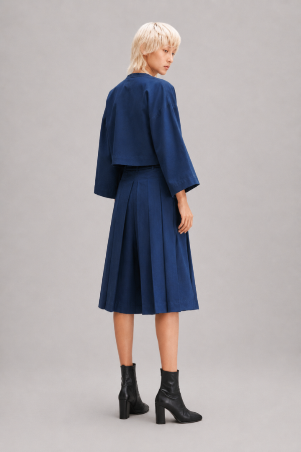 RYÚ Hakama Shorts - Midnight Blue