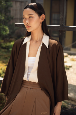 RYÚ Cocoon Jacket - Espresso