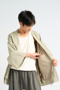 FREEDOM Noragi Jacket (100% TENCEL™ linen) - Sea Sage