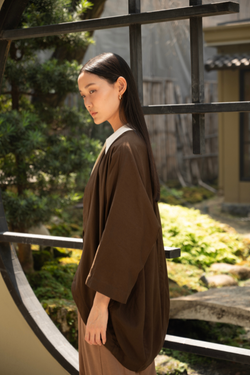 RYÚ Cocoon Jacket - Espresso