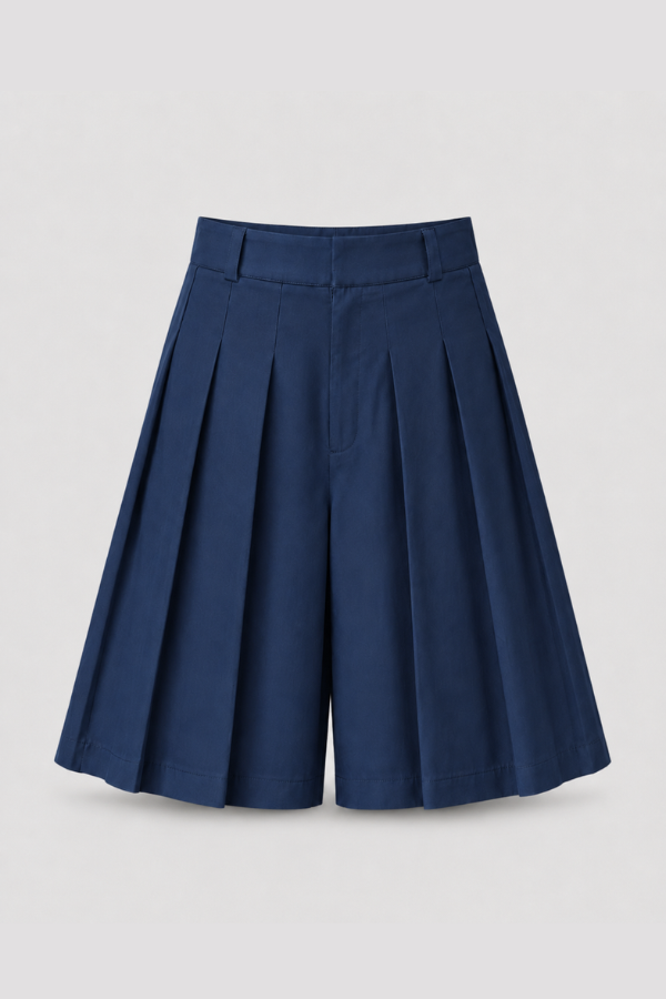 RYÚ Hakama Shorts - Midnight Blue
