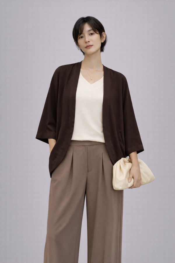 RYÚ Cocoon Jacket - Espresso