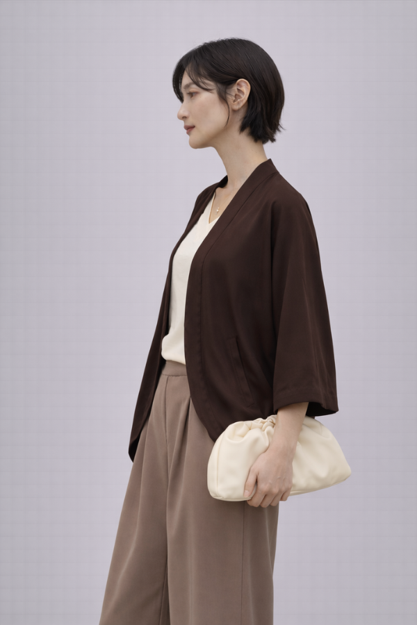 RYÚ Cocoon Jacket - Espresso