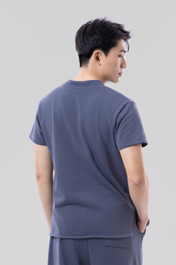 The ESSENCE Juban Tee - Shadow Blue
