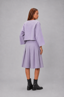 RYÚ Hakama Shorts - Ash Lilac