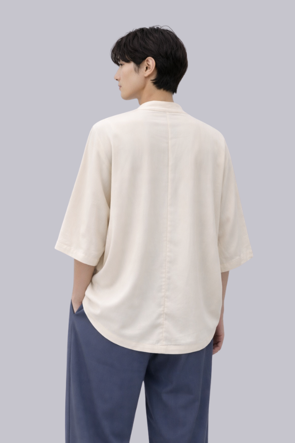 RYÚ Cocoon Jacket - Oat White