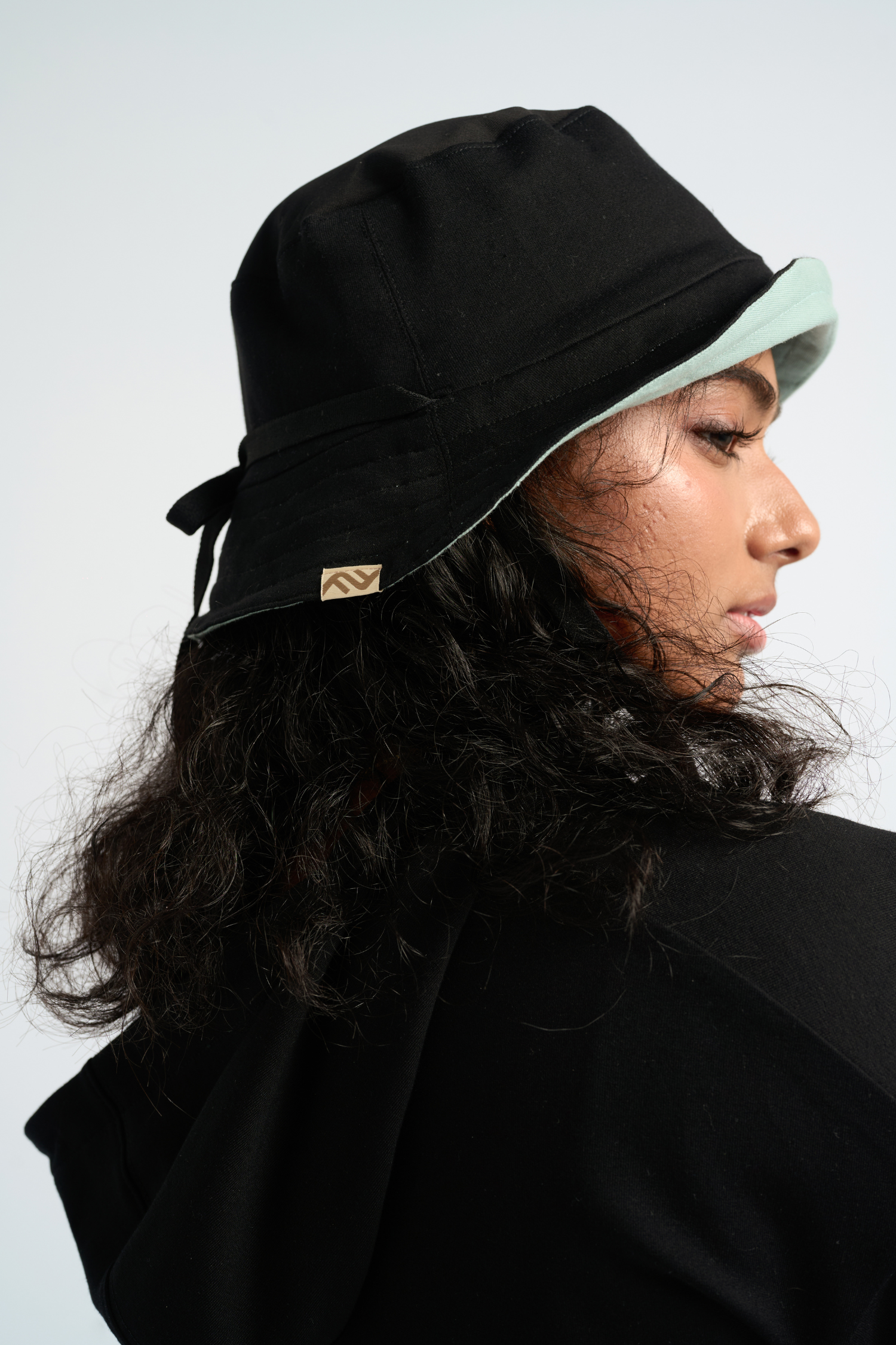 Finix X Re-store Reversible Bucket Hat with Detachable Draw Cord Finix X Re-store Reversible Bucket Hat with Detachable Draw Cord