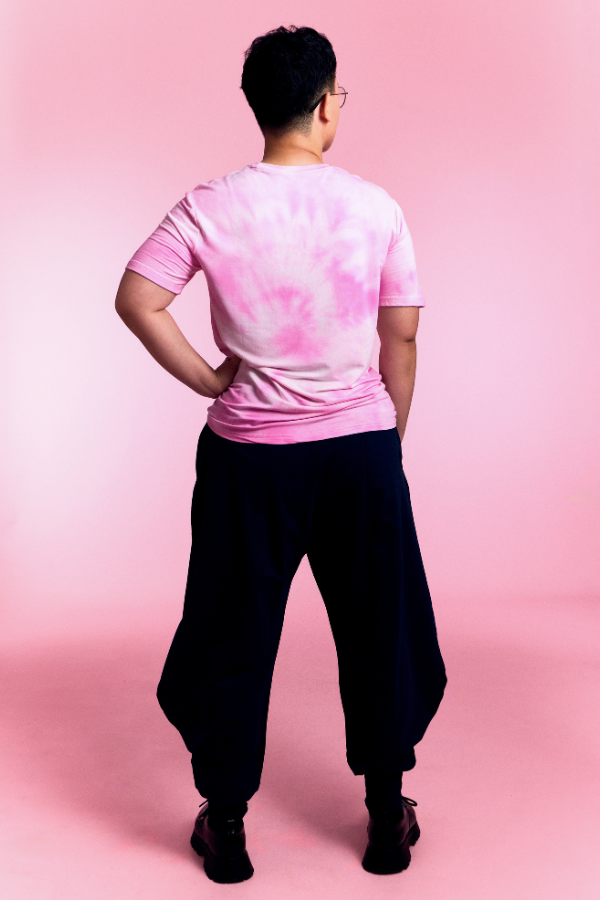 Genesis Core Tee - Special 2024 Pride Pink Tie Dye Edition
