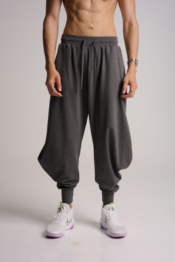 Freedom Harem Joggers - Melange Grey