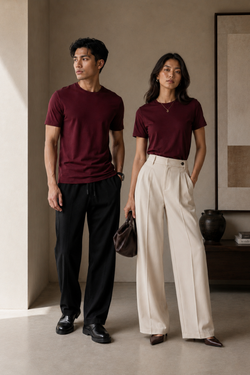Genesis Core Tee - Oxblood Red