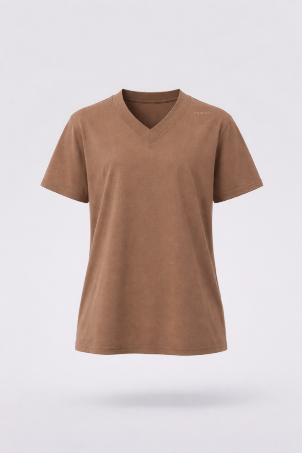 The ESSENCE Juban Tee - Mocha Brown