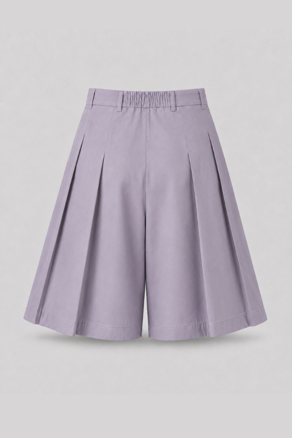 RYÚ Hakama Shorts - Ash Lilac