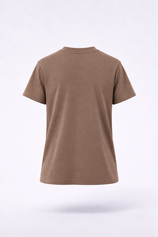 The ESSENCE Juban Tee - Mocha Brown