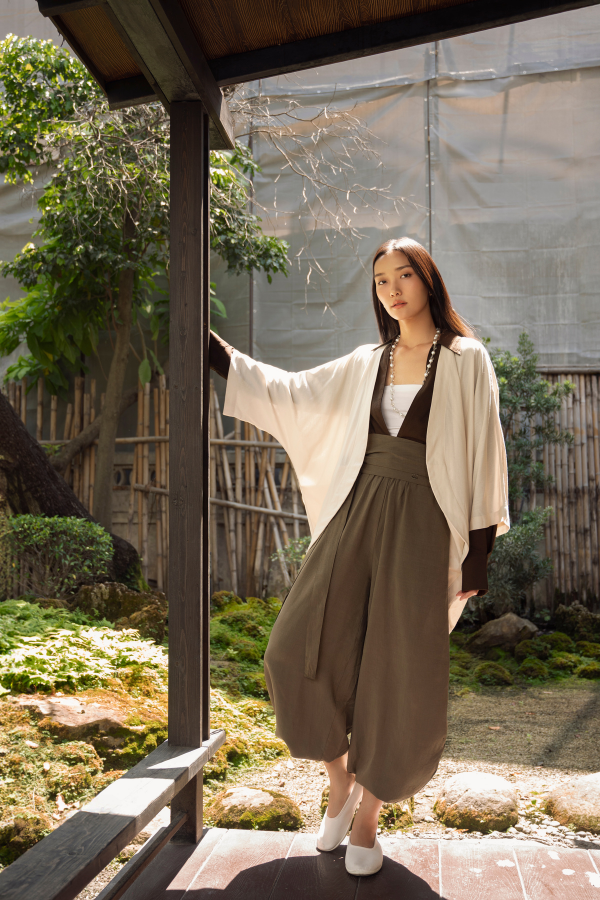 RYÚ Cocoon Jacket - Oat White