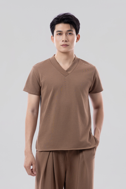 The ESSENCE Juban Tee - Mocha Brown