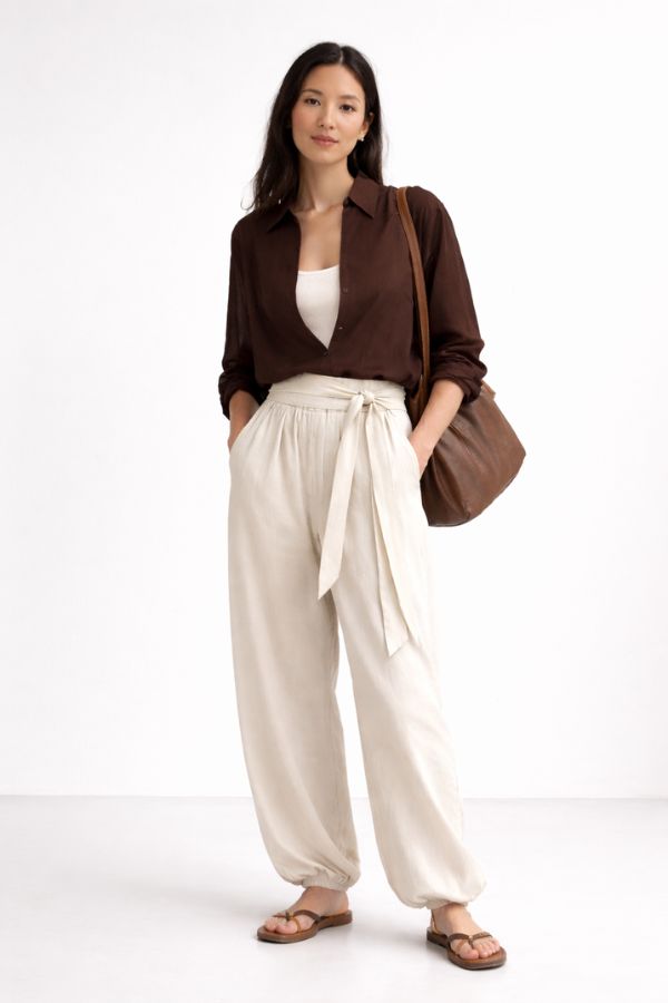 RYÚ Drop-V Seamless Collar Shirt - Espresso