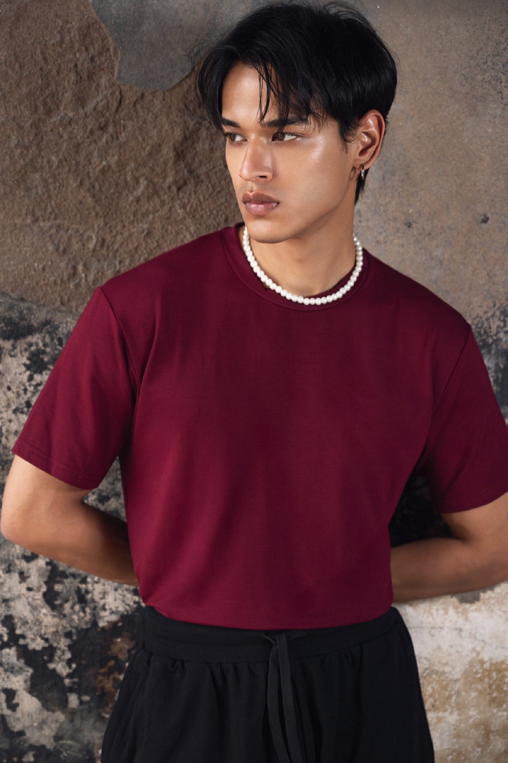 Genesis Core Tee - Oxblood Red