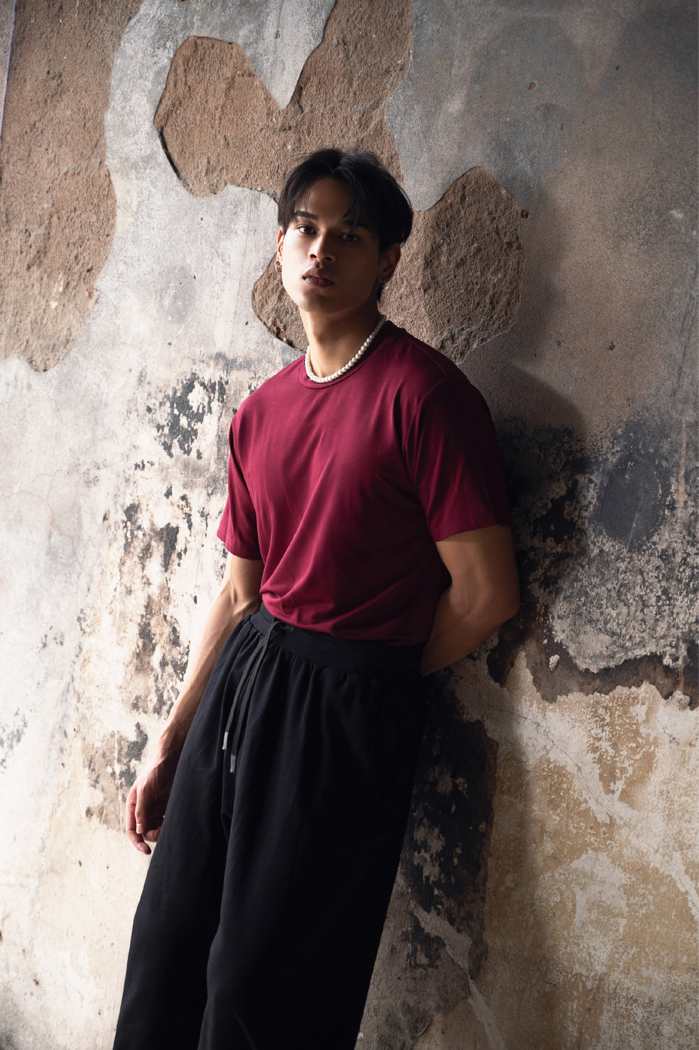 Genesis Core Tee - Oxblood Red