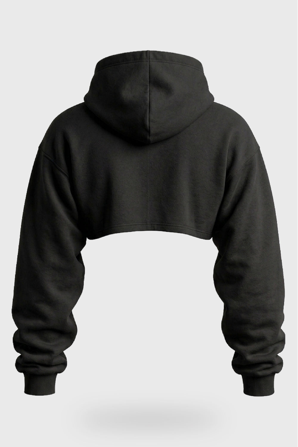ARI Super Cropped Hoodie - Black