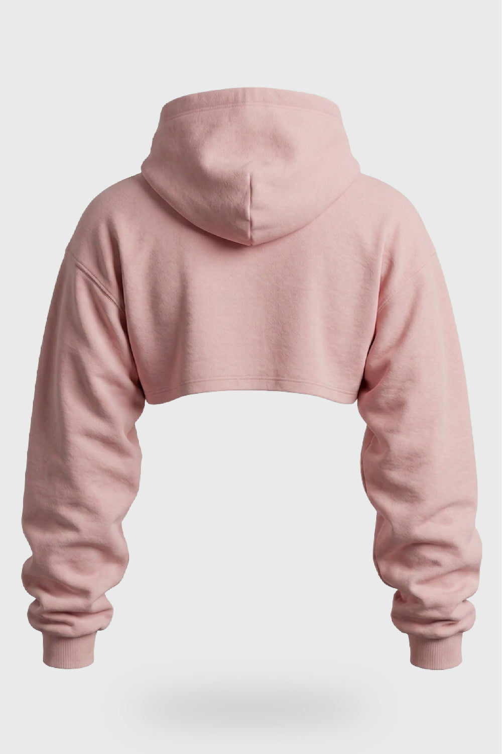 ARI Super Cropped Hoodie - Dusty Pink