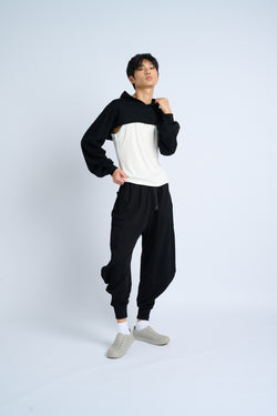 ARI Super Cropped Hoodie - Black