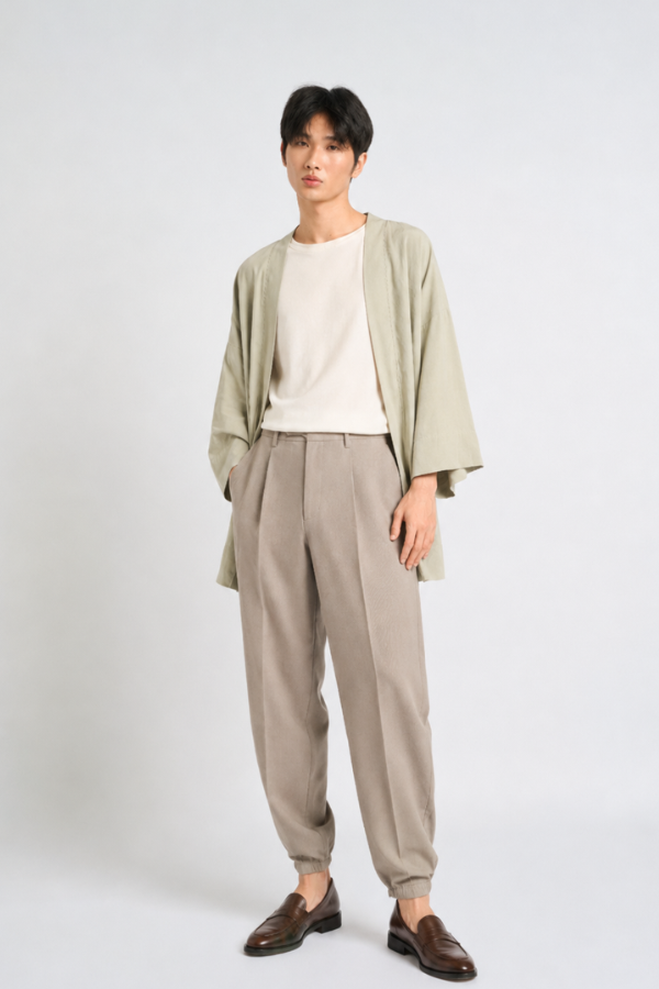 FREEDOM Noragi Jacket (100% TENCEL™ linen) - Sea Sage