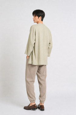 FREEDOM Noragi Jacket (100% TENCEL™ linen) - Sea Sage